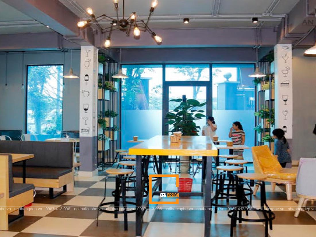 ​5 mẫu thiết kế quán trà sữa tại Hà Nội hot nhất hiện nay